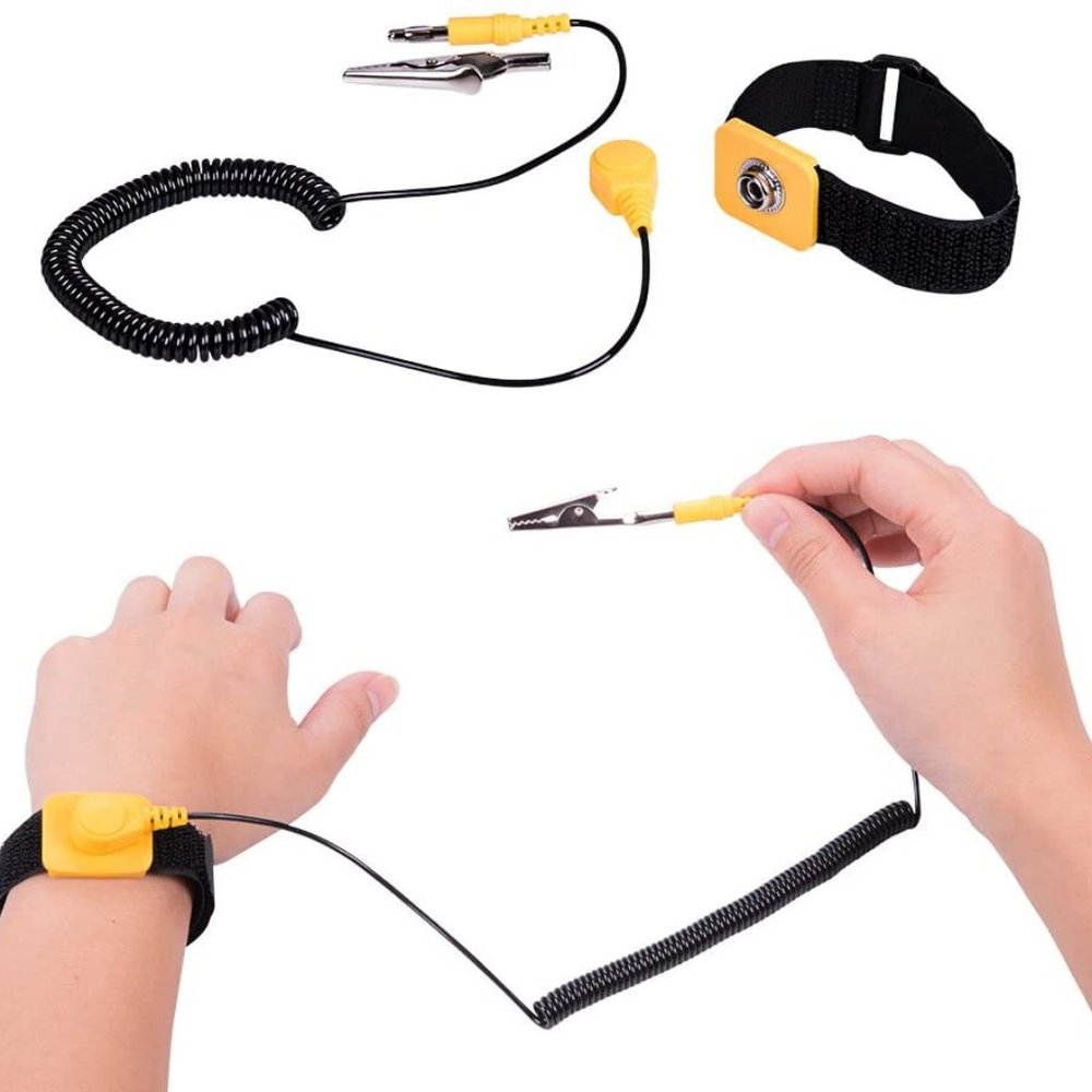 Anti Static Wrist Strap Band, ESD Strap An…